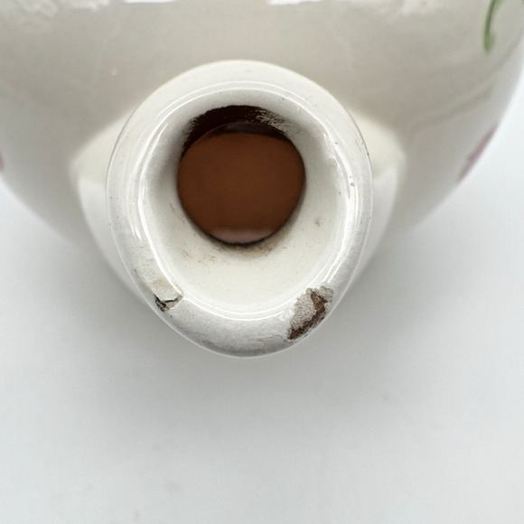 Stangl Pottery Carnival Tea Pot 4.5" MCM Pink Green Black NO LID - Picture 11 of 12